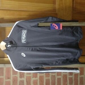 Women's Asics Tricot Highland Rams Warm Up Jacket NWT
